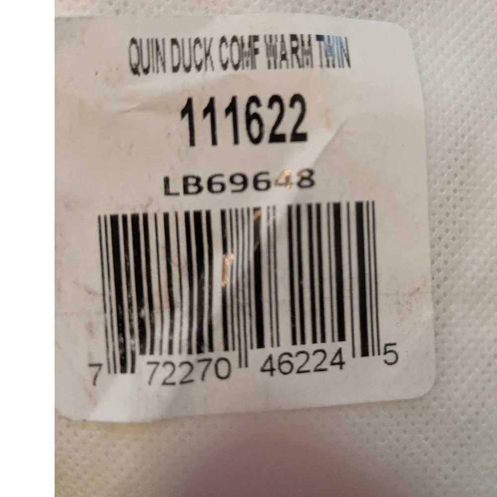 Quince TWIN Duck Down Ultra Warm  Duvet Insert  Premium Comforter  NEW